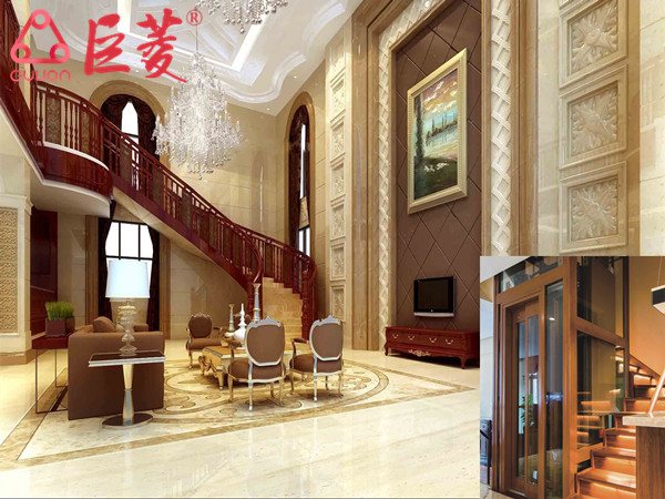 巨菱在復(fù)式閣樓電梯設(shè)計安裝上怎樣更好的保障它的安全性？