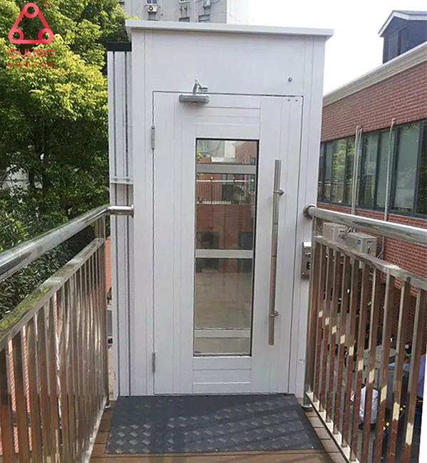 老小區(qū)和別墅房在戶外加裝一部別墅電梯施工流程