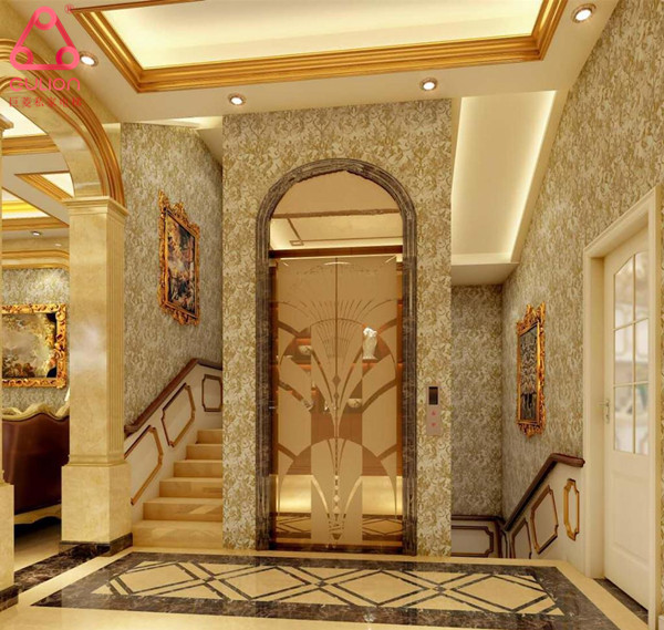 標(biāo)準(zhǔn)井道尺寸1550*1550mm 5層別墅電梯設(shè)計過程，巨菱Gulion