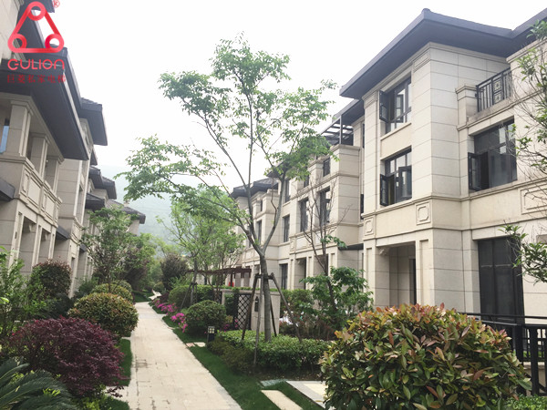 1300*1350mm井道尺寸蘇州4層別墅電梯安裝完工，Gulion巨菱