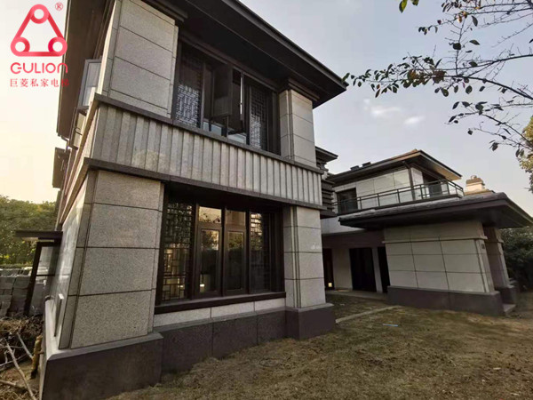 預(yù)留空間1550x1950mm蘇州家用電梯客戶案例，Gulion巨菱