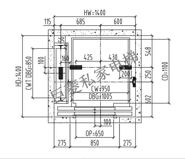 別墅家用電梯 別墅家用電梯