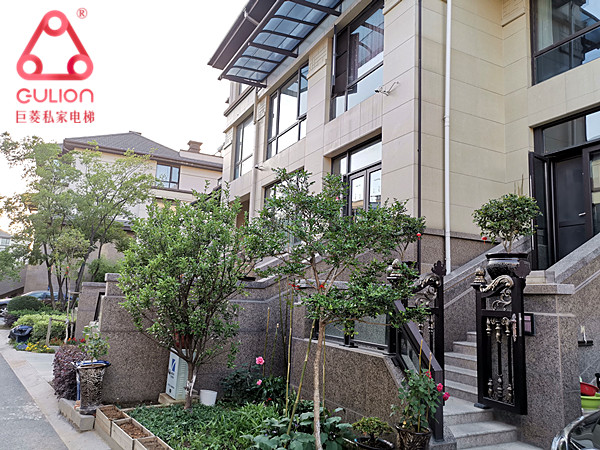 上海Gulion巨菱4層裝個別墅家用電梯一般多少錢？