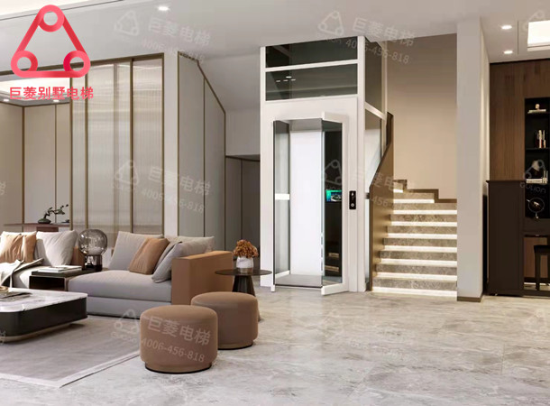 沒有電梯井的別墅如何安裝電梯