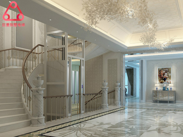 不用電梯井的新型電梯 不用電梯井的新型電梯