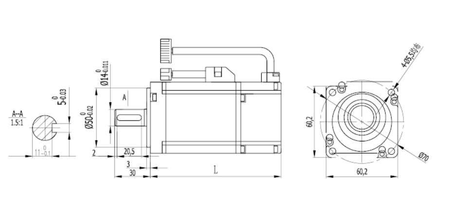 三科60系列伺服電機規(guī)格